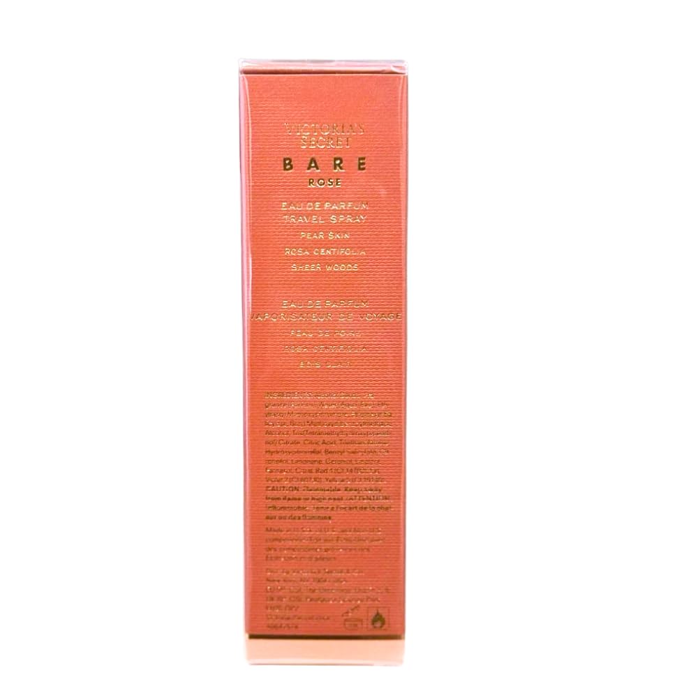 Victoria's Secret Bare Rose Eau de Parfum Travel Spray – 0.23 oz