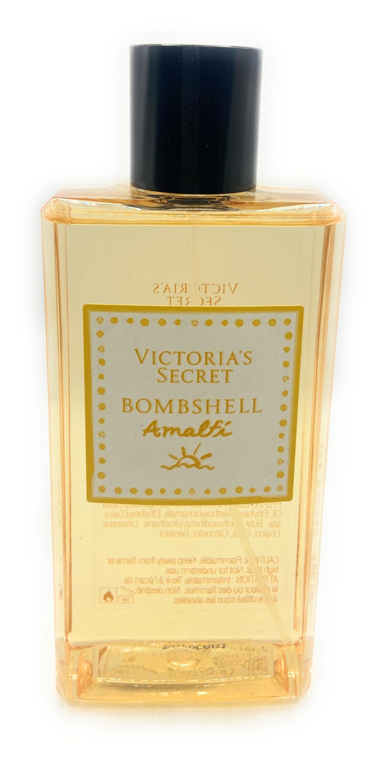 Victoria's Secret Bombshell Amalfi Fragrance Body Mist 8.4 Fluid Ounce – Limited Edition