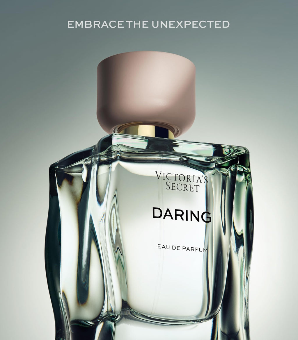 Victoria's Secret Daring Fragrance Mist – Amber Woody Scent with Bergamot, Oakmoss & Amber, 8.4 oz