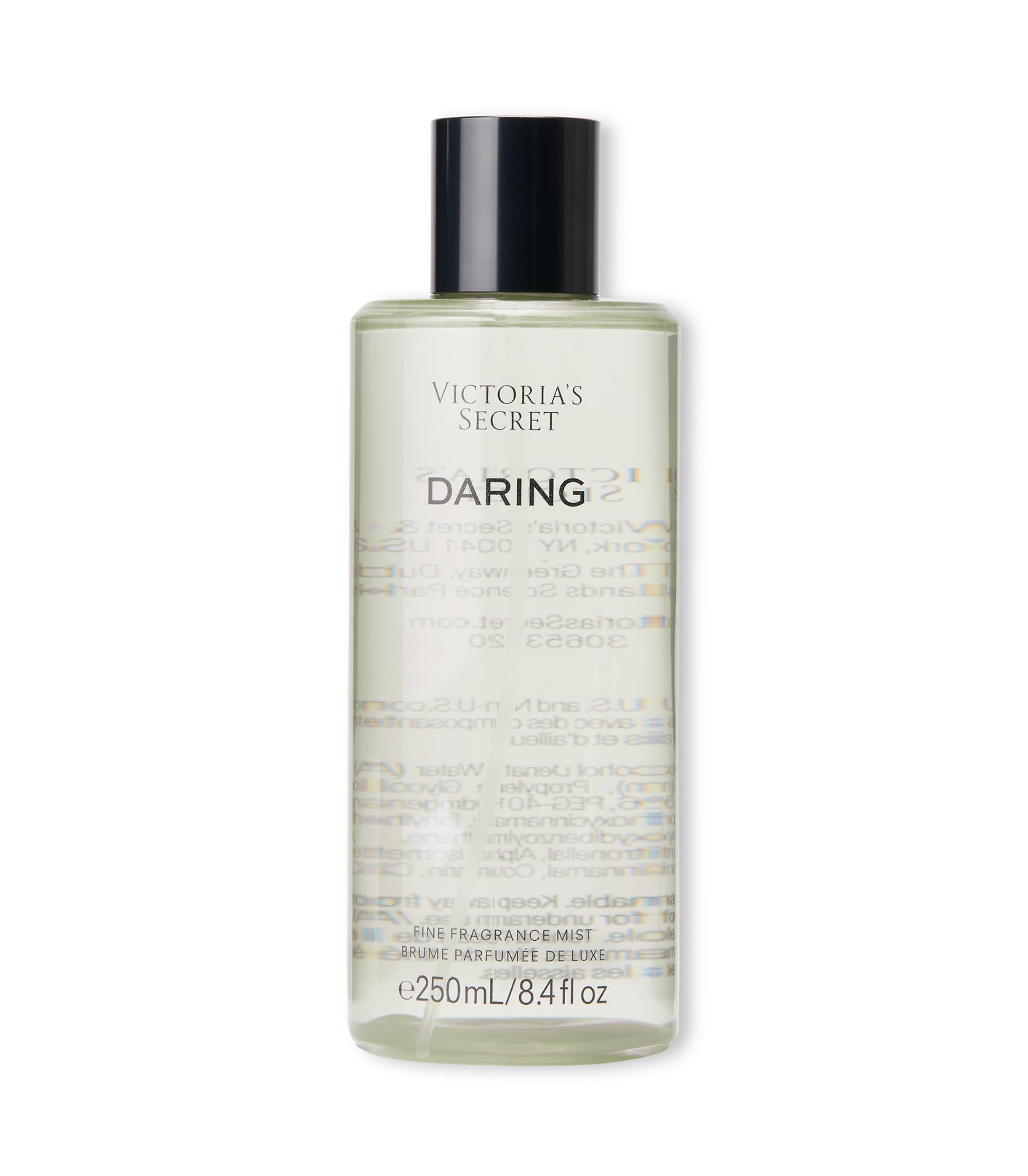 Victoria's Secret Daring Fragrance Mist – Amber Woody Scent with Bergamot, Oakmoss & Amber, 8.4 oz