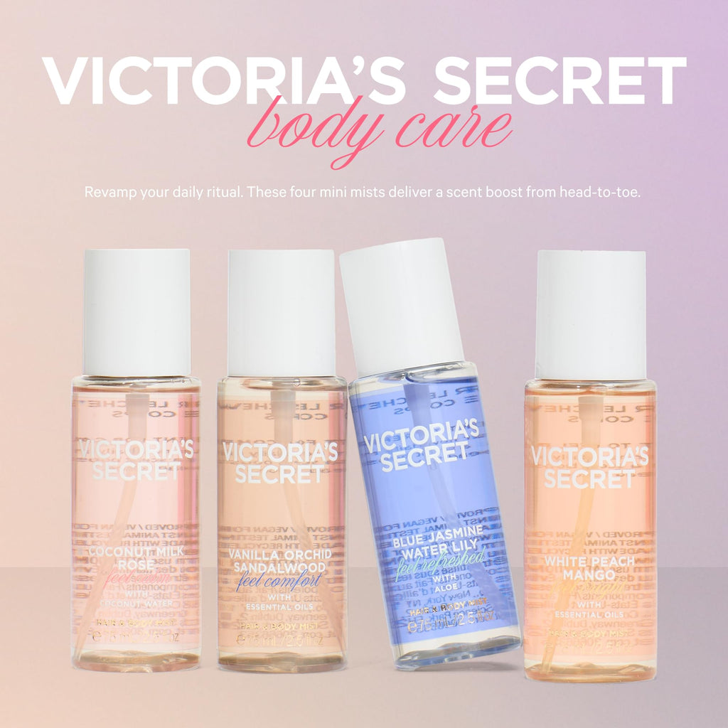 Victoria's Secret Hair & Body Mini Mist Gift Set – Assorted Scents