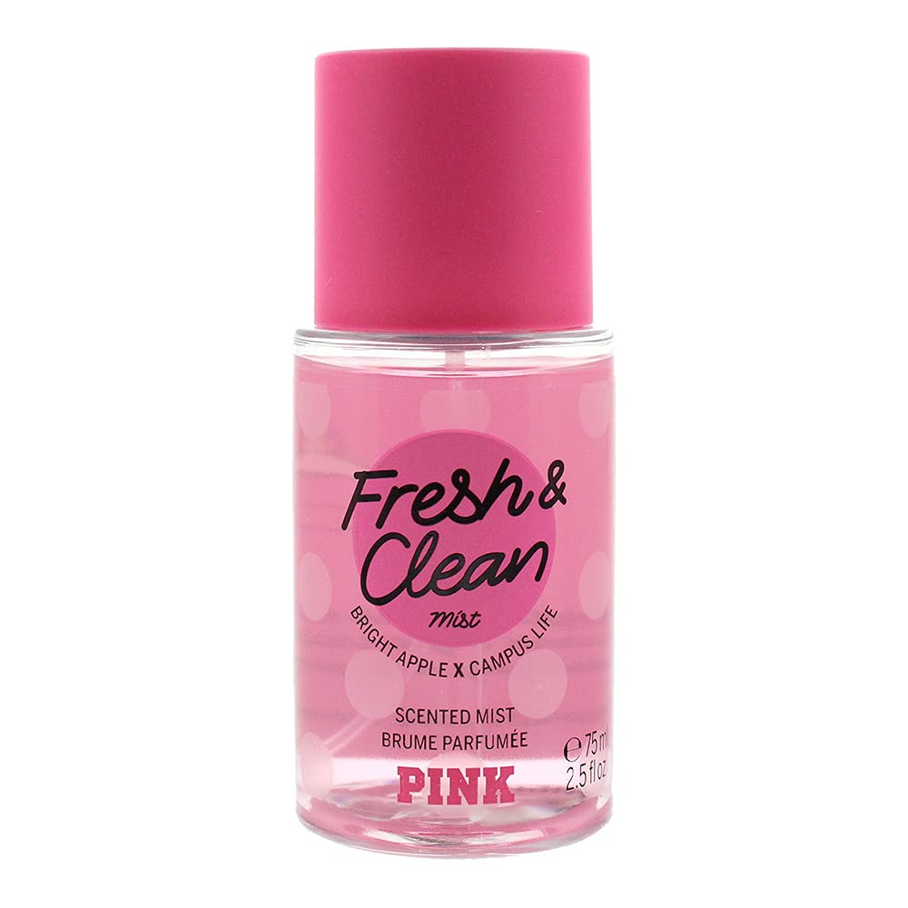 Victoria's Secret Pink Fresh and Clean Body Mist for Women – 2.5 oz