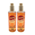 Victoria's Secret PINK Honey Cranberry Glow Boosting Body Oil – 8 fl oz (Pack of 2)
