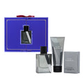 Victoria's Secret Platinum 3 Piece Luxe Fragrance Gift Set – 1.7 oz Cologne, Travel Lotion & Body Bar