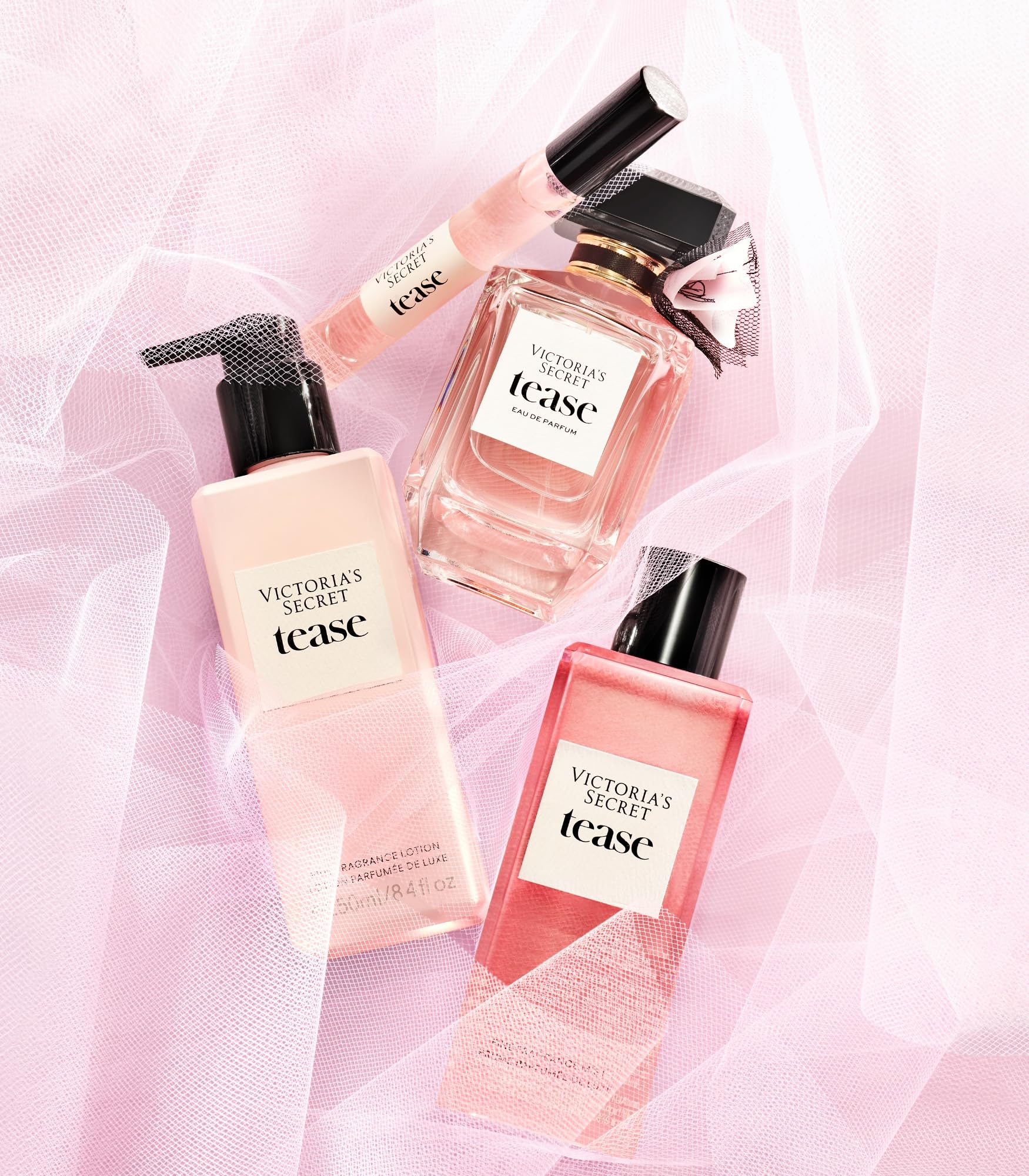 Victoria's Secret Tease Mini Fragrance Duo Gift Set – EDP & Travel Lotion (TSA-Friendly)