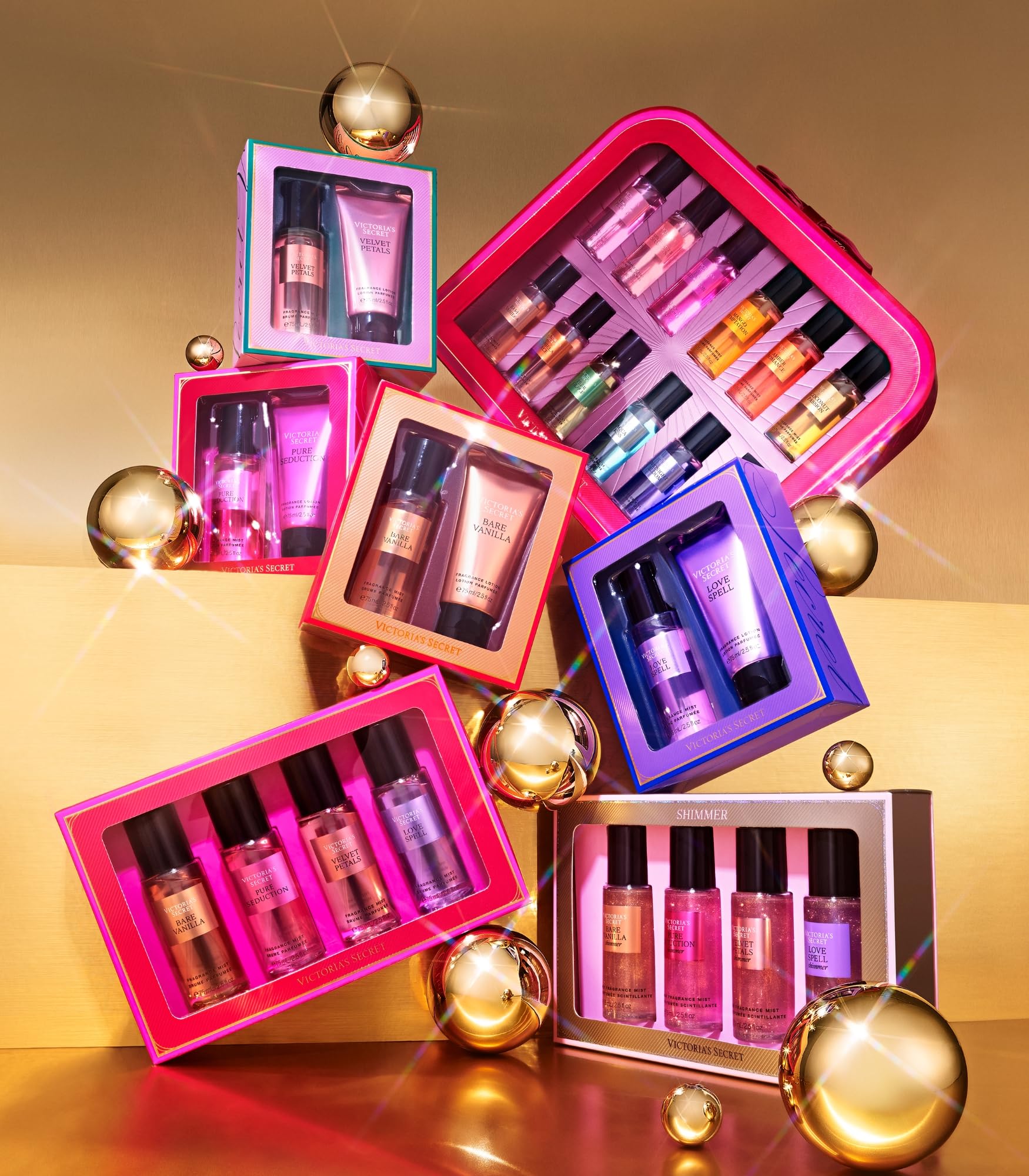 Victoria's Secret Velvet Petals 2-Piece Mini Mist & Lotion Gift Set