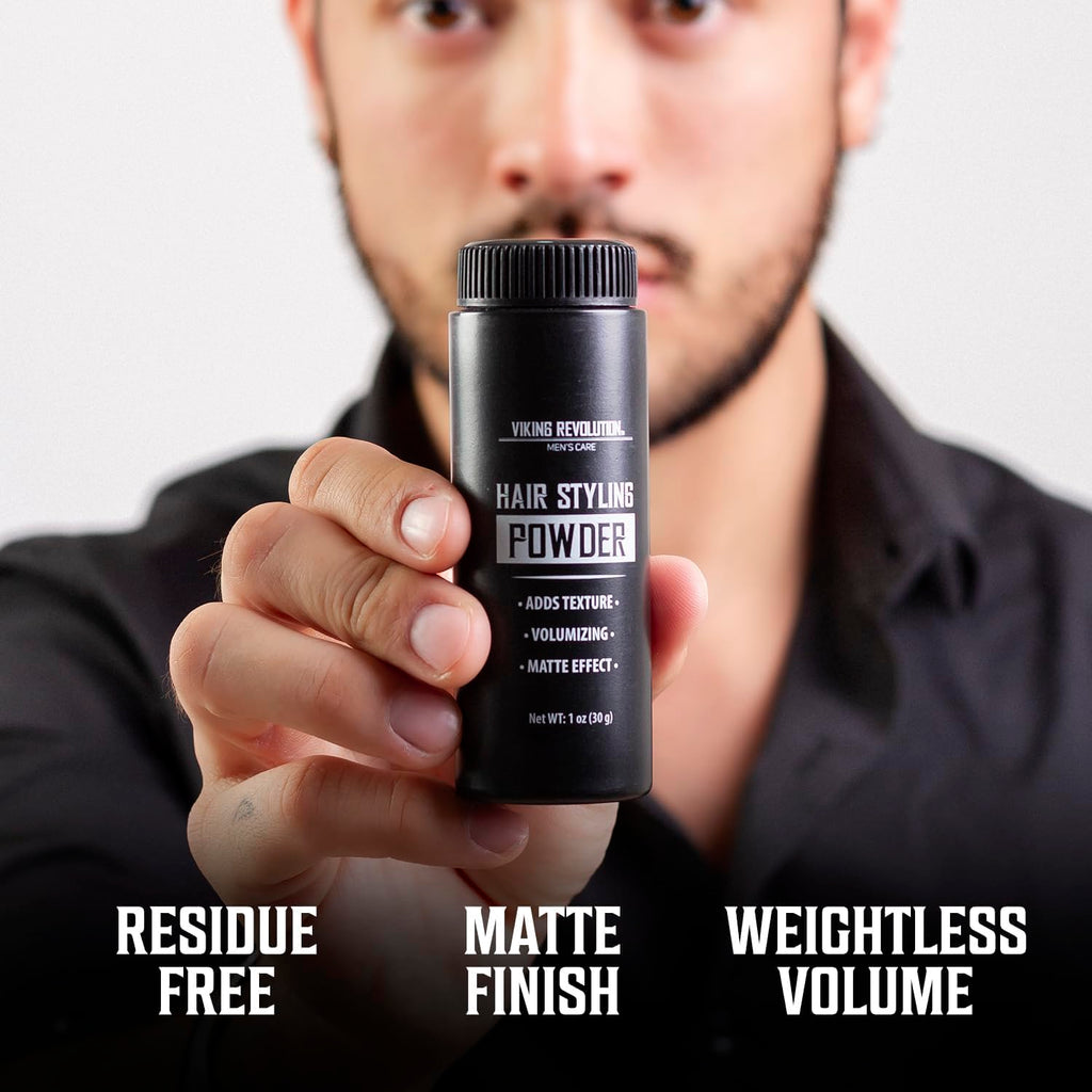 Viking Revolution Ultimate Hair Care Collection – Styling Kit for Men