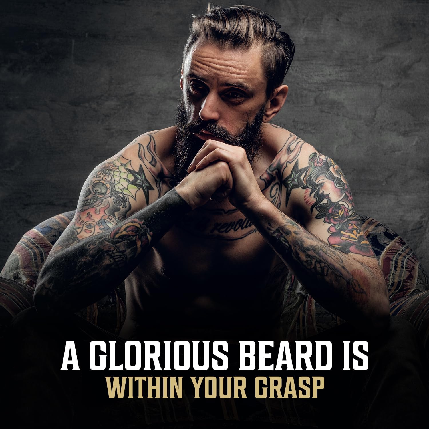 Viking Revolution Ultimate Beard Kit Spiced Vanilla – Beard Grooming Set for Men (Brush, Comb, Oil, Balm, Scissors)