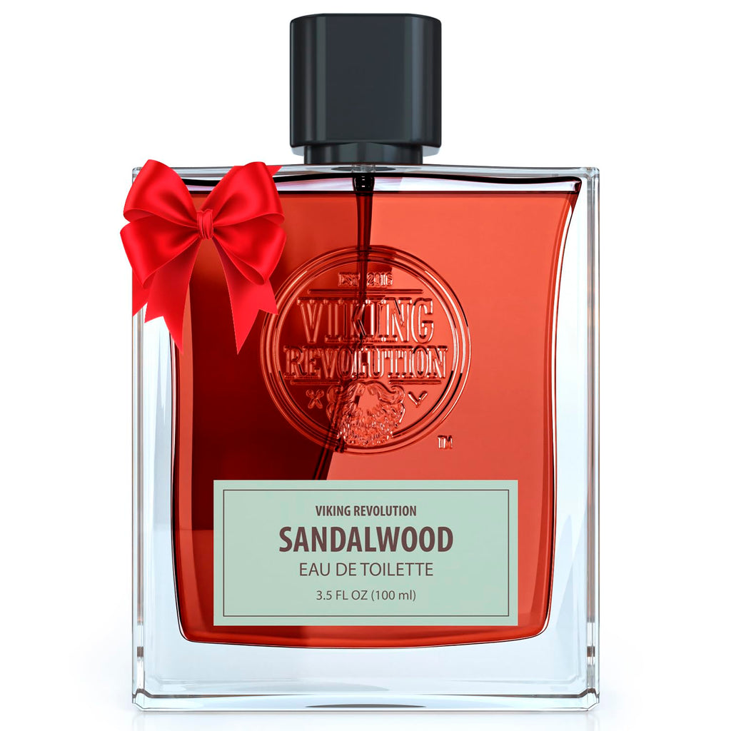 Viking Revolution Sandalwood Cologne for Men - Eau de Parfum with Cedar, Cypress & Vanilla | 3.5 Fl Oz