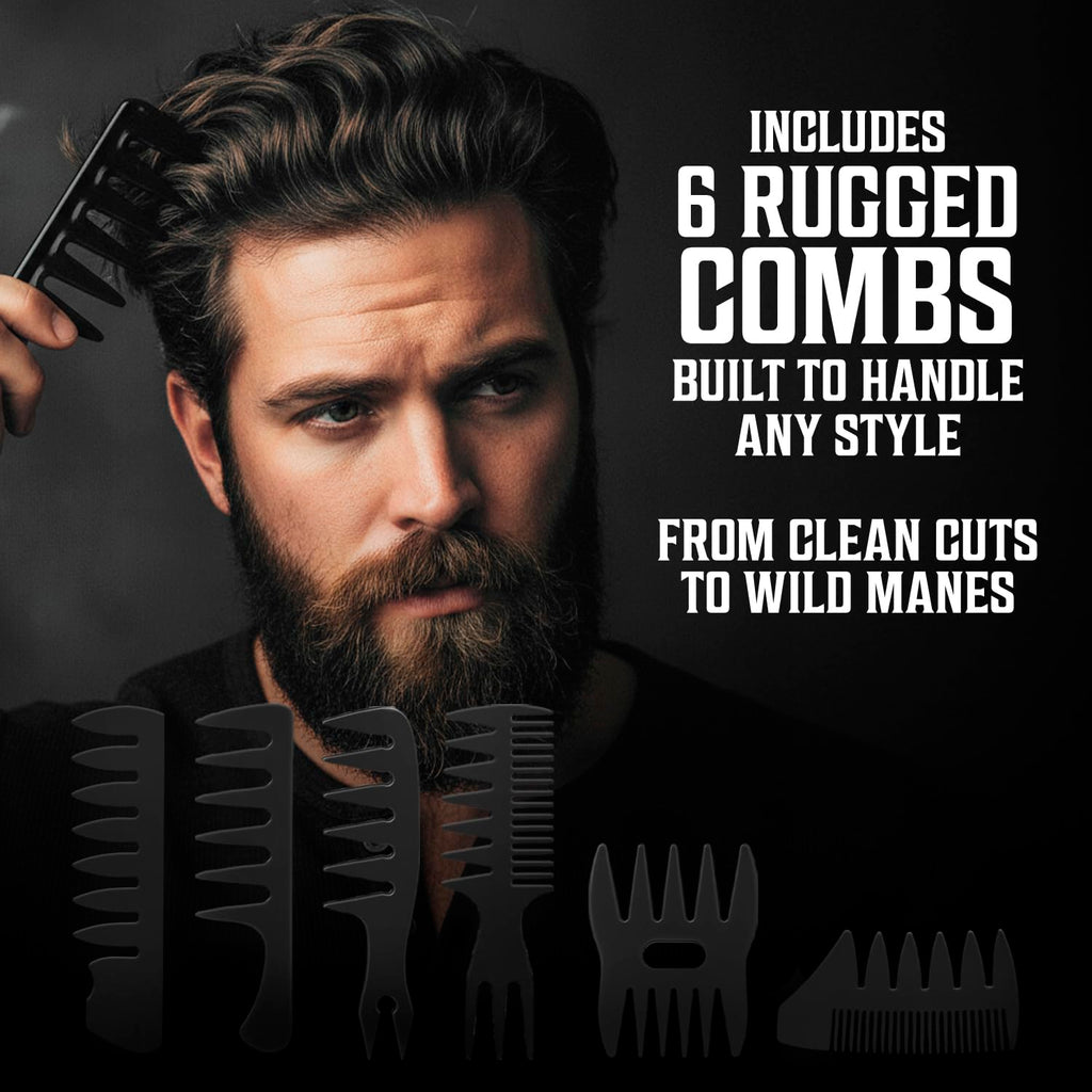 Viking Revolution Ultimate Hair Care Collection – Styling Kit for Men