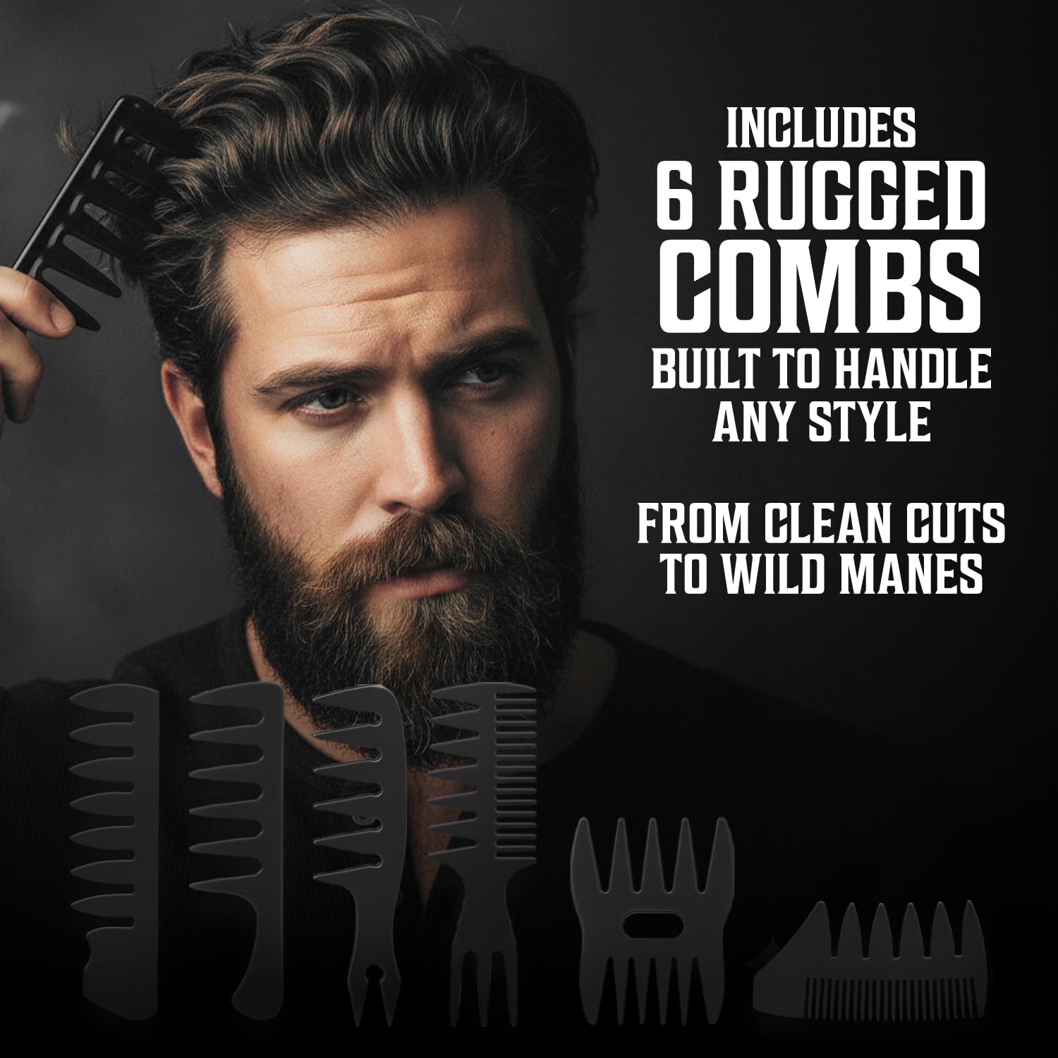 Viking Revolution Ultimate Hair Care Collection – Styling Kit for Men
