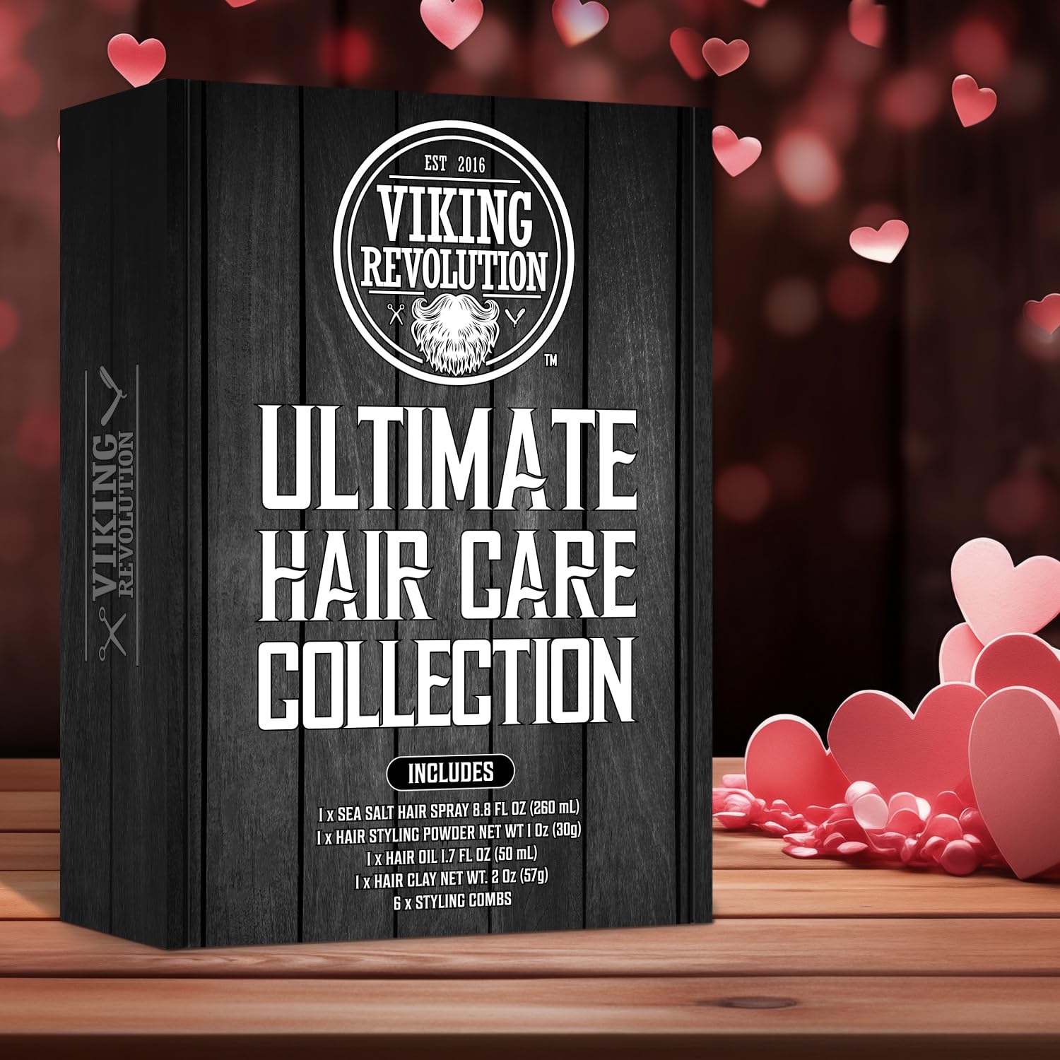Viking Revolution Ultimate Hair Care Collection – Styling Kit for Men
