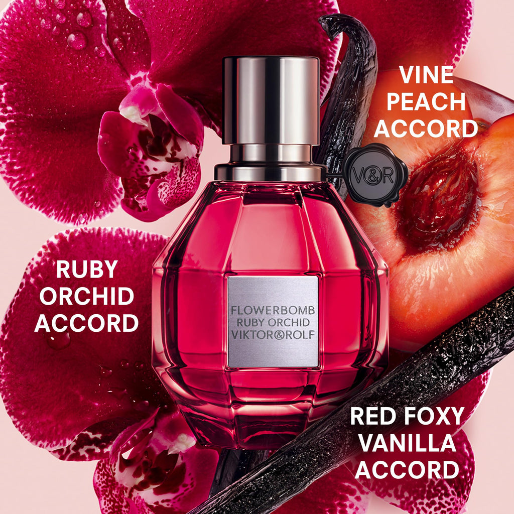 Viktor&Rolf Flowerbomb 3-Piece Discovery Set – EDP, Ruby Orchid & Tiger Lily (0.3 oz each) – $117 Value