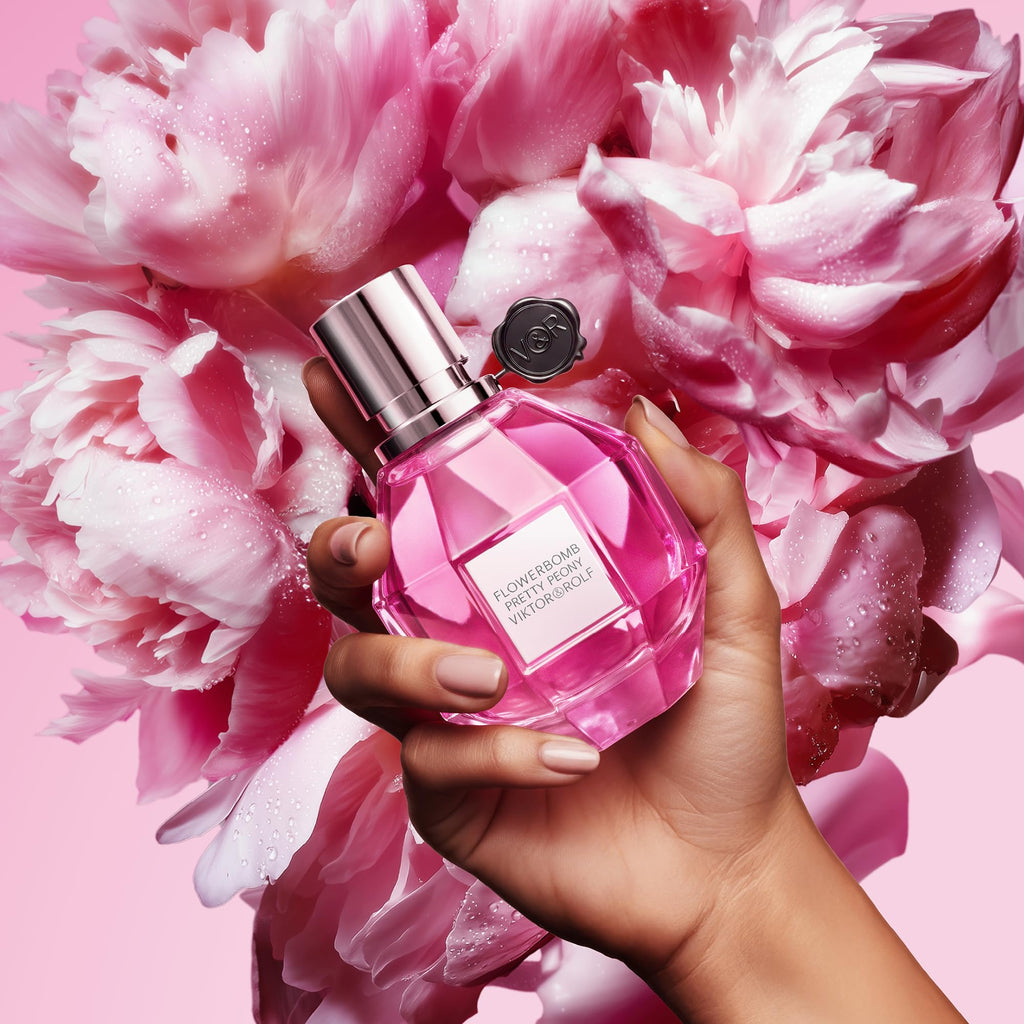 Viktor&Rolf Flowerbomb Pretty Peony – Floral & Fruity Perfume for Women | 3.4 Fl Oz