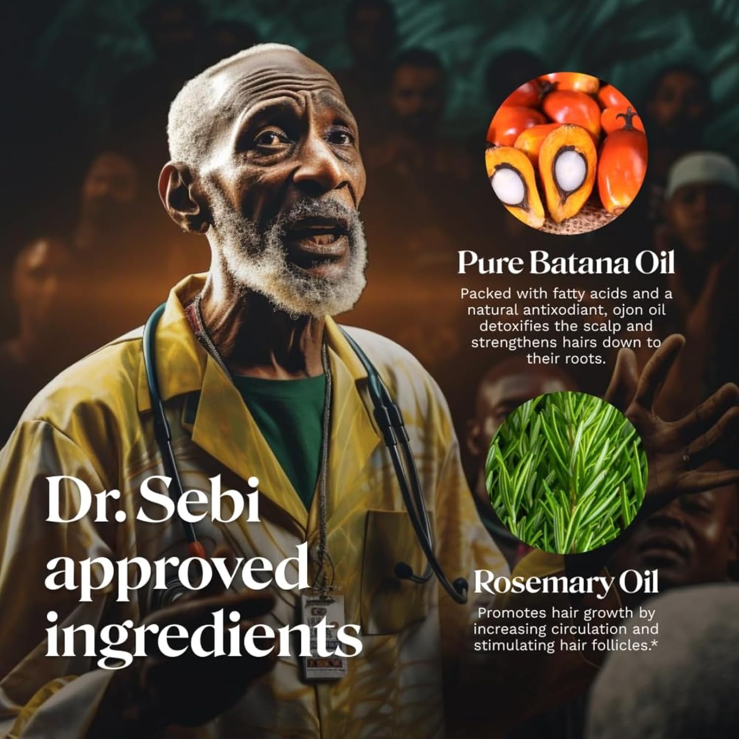 VIMOZA Batana Oil for Hair – Organic Hair Care Oil with Rosemary (2 pcs)