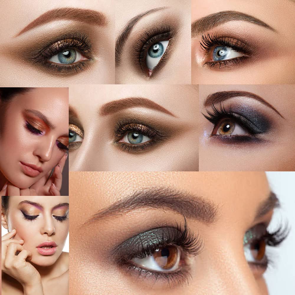 Virtegasas Glitter Eyeshadow Palette – 9 Shimmer Shades, Waterproof & Long-Lasting