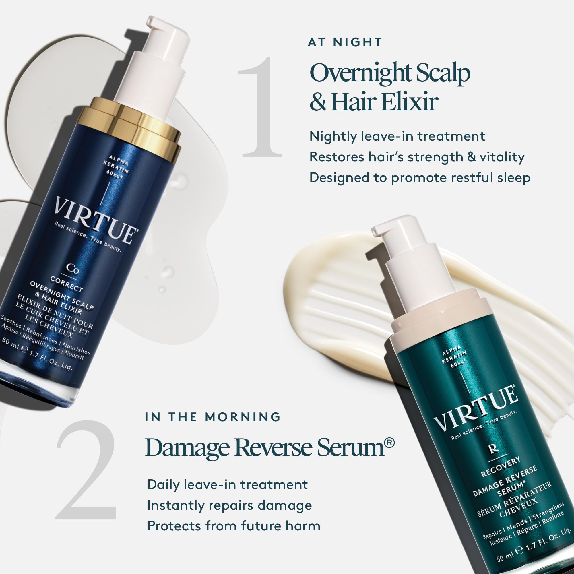 VIRTUE Overnight Scalp Elixir – Drug-Free, Dermatologist Tested