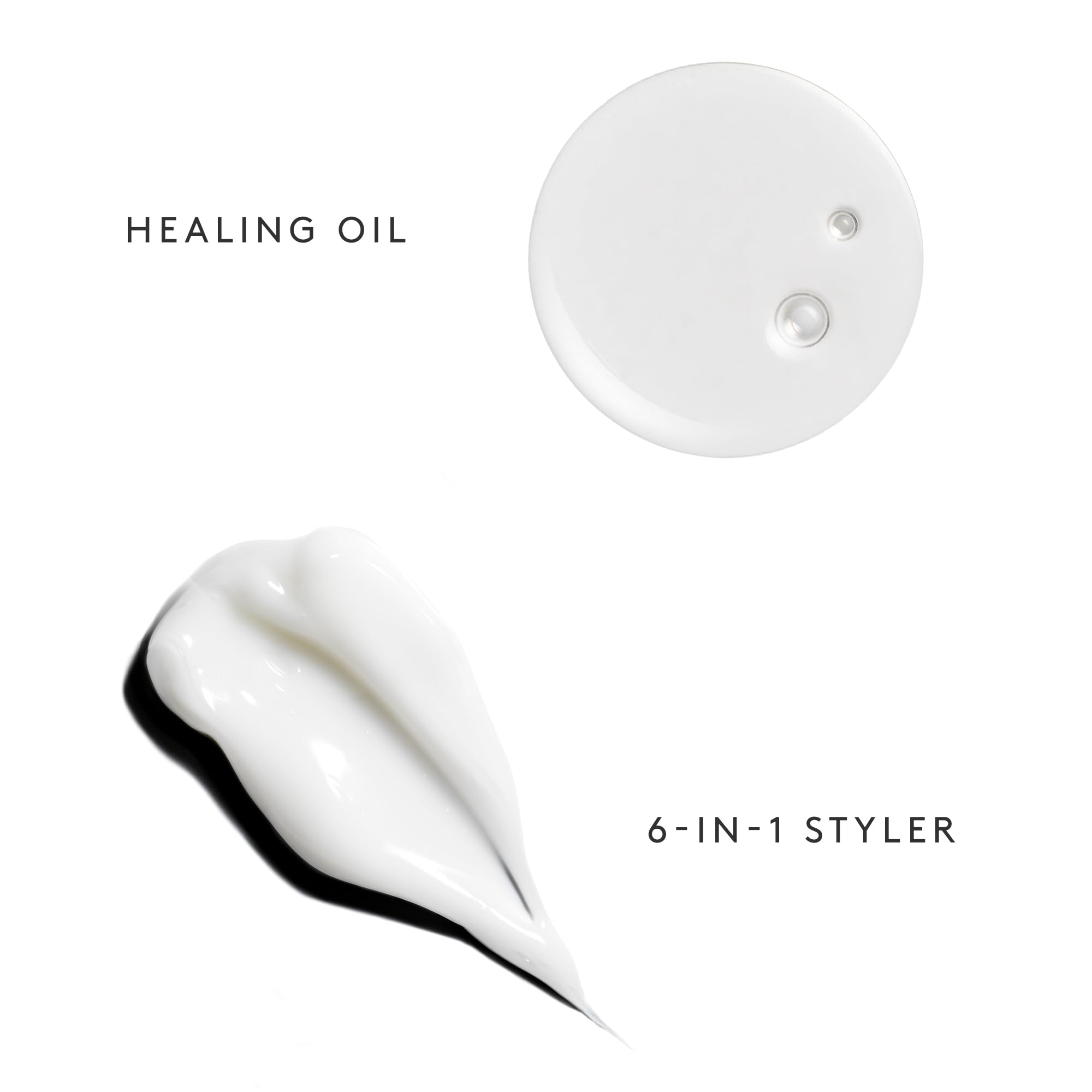 VIRTUE Healing Hair Oil & 6-in-1 Styling Cream Bundle – Repair, Protect, Style for All Hair Types