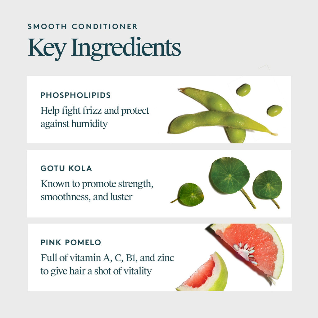 Virtue Smooth Conditioner — Frizz Control for Curly Hair, Sulfate Free & Color Safe | VIRTUE
