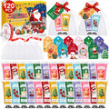VISCOO 120-Set Christmas Hand Cream Gift Set | 6 Scents, Cards & Organza Bags