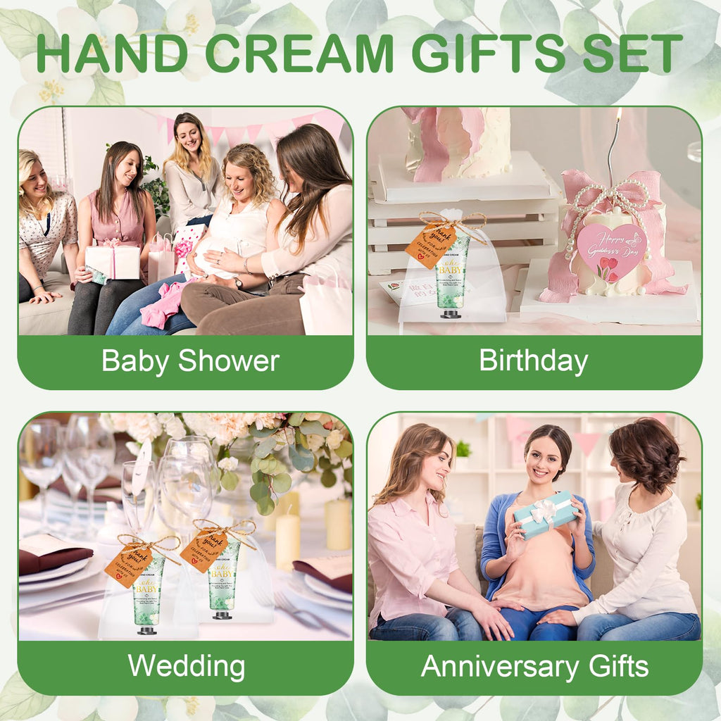 VISCOO Oh Baby 60 Travel-Size Hand Lotion Sets – Baby Shower & Bridal Gifts