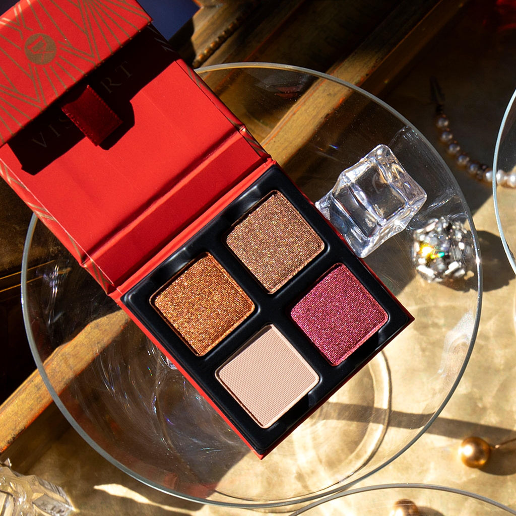 Viseart Paris Petits Fours Pro Luxe Eyeshadow Palette – Garnet