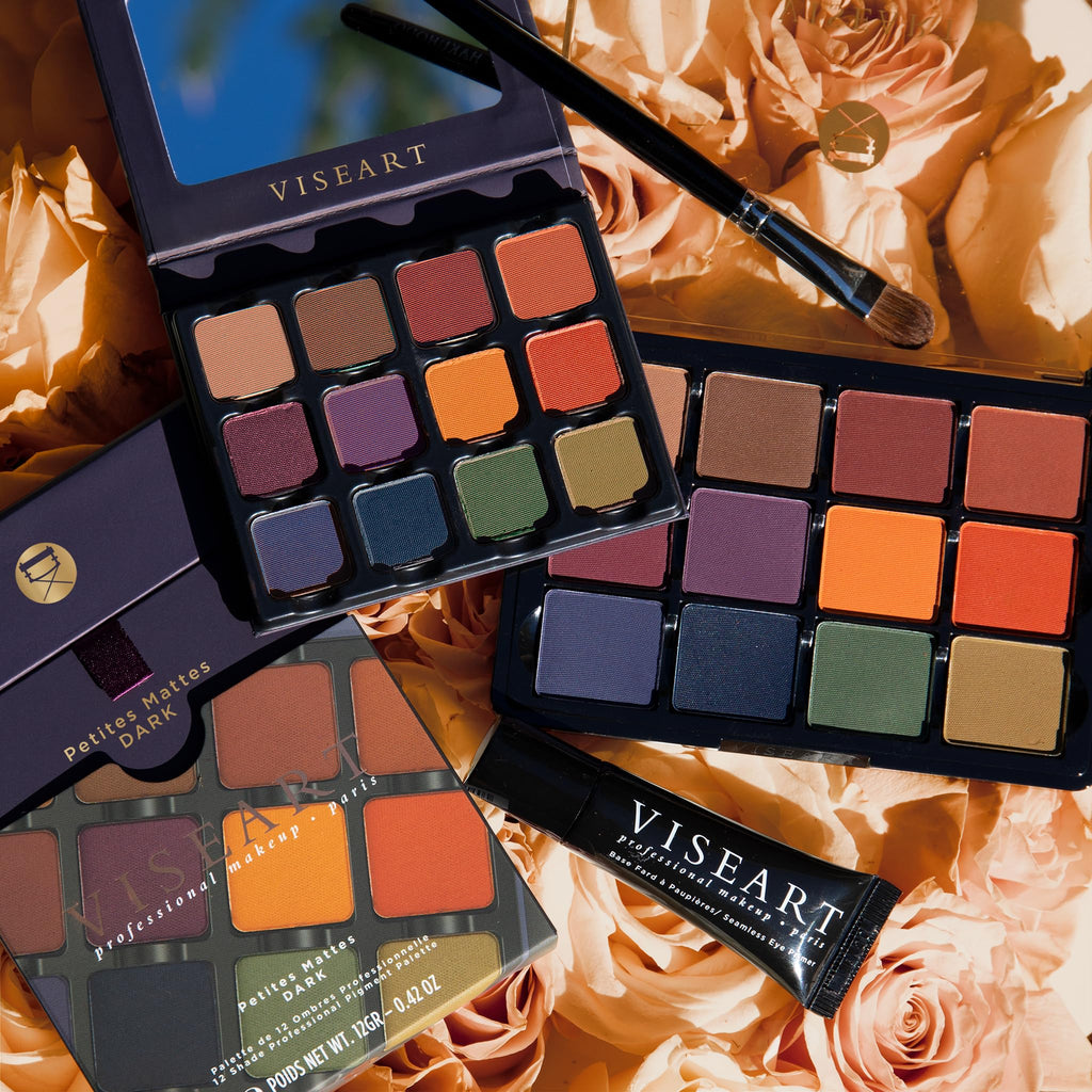 Viseart Paris Petites Pro Luxe Eyeshadow Palette – Dark Mattes