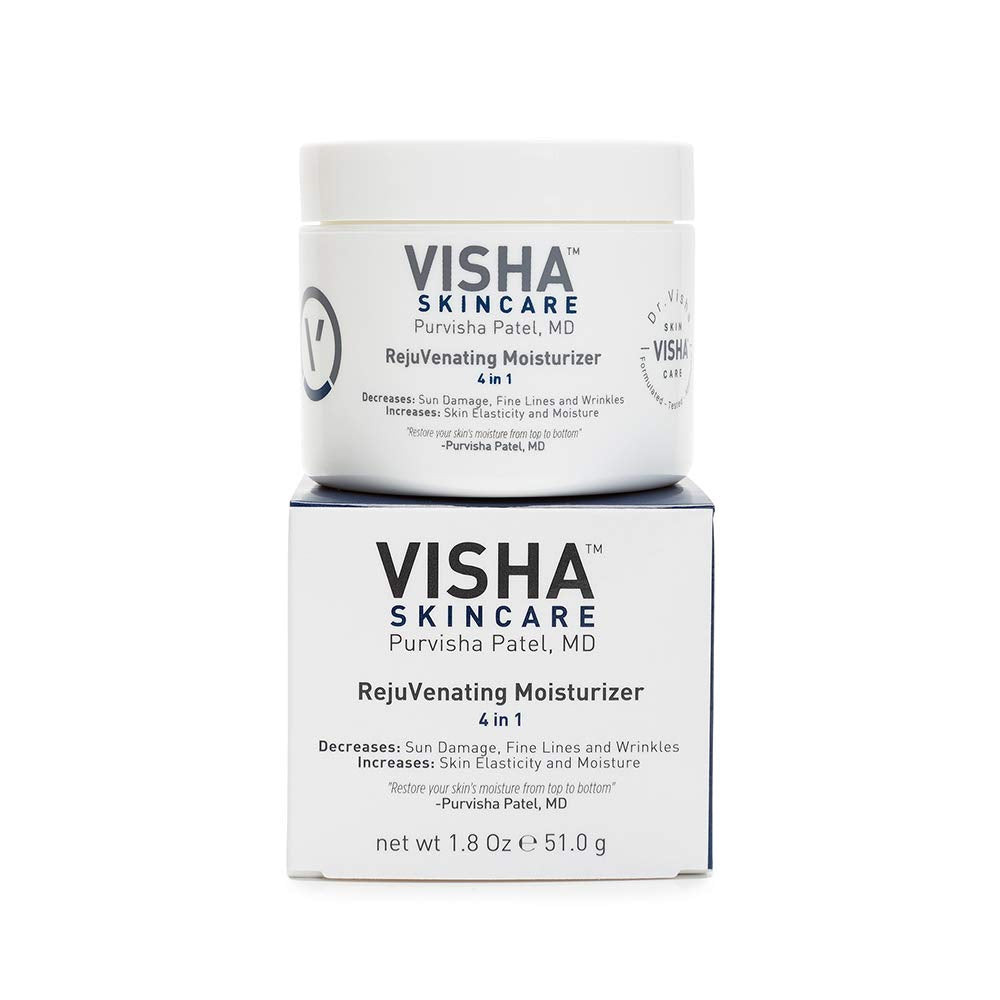 Visha Skincare Rejuvenating Moisturizer - 4-in-1 Hydration