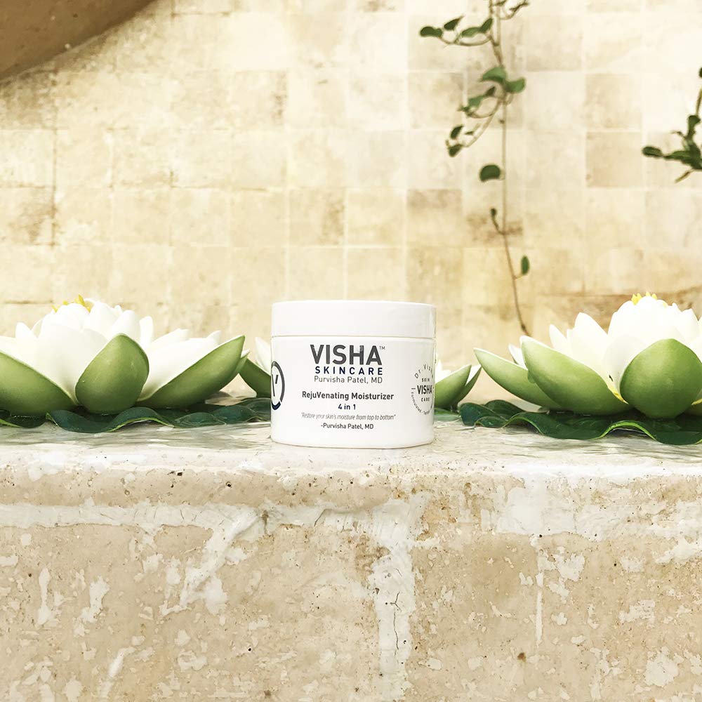 Visha Skincare Rejuvenating Moisturizer - 4-in-1 Hydration
