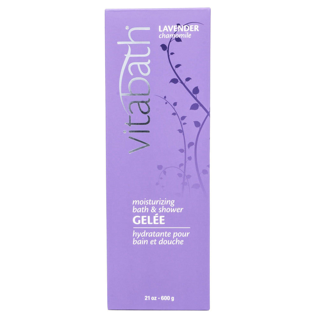 Vitabath Lavender Chamomile Moisturizing Bath & Shower Gel – Calming Hydration, 21 oz