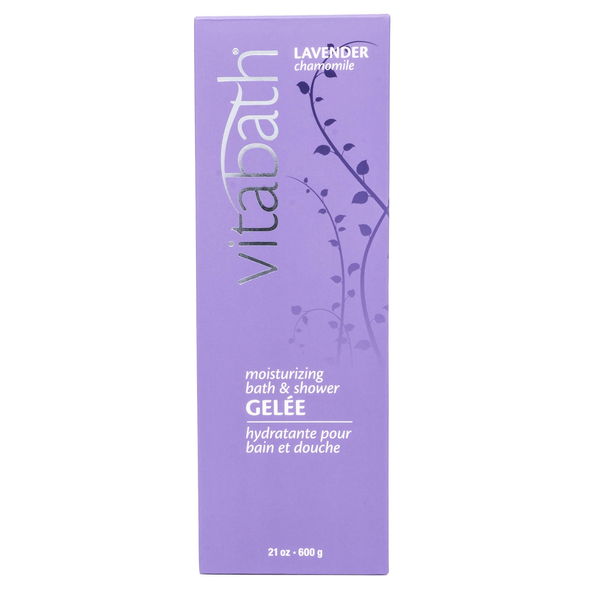 Vitabath Lavender Chamomile Moisturizing Bath & Shower Gel – Calming Hydration, 21 oz
