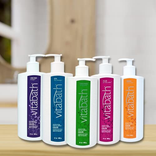 Vitabath ORIGINAL Moisturizing Bath & Shower Gelée – Sandalwood 21 oz