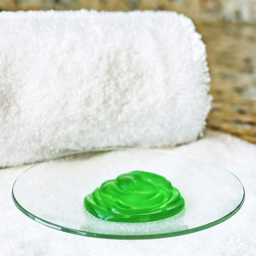 Vitabath Original Spring Green Skincare Set – Shower Gel, Reviving Lotion & Exfoliating Pouf