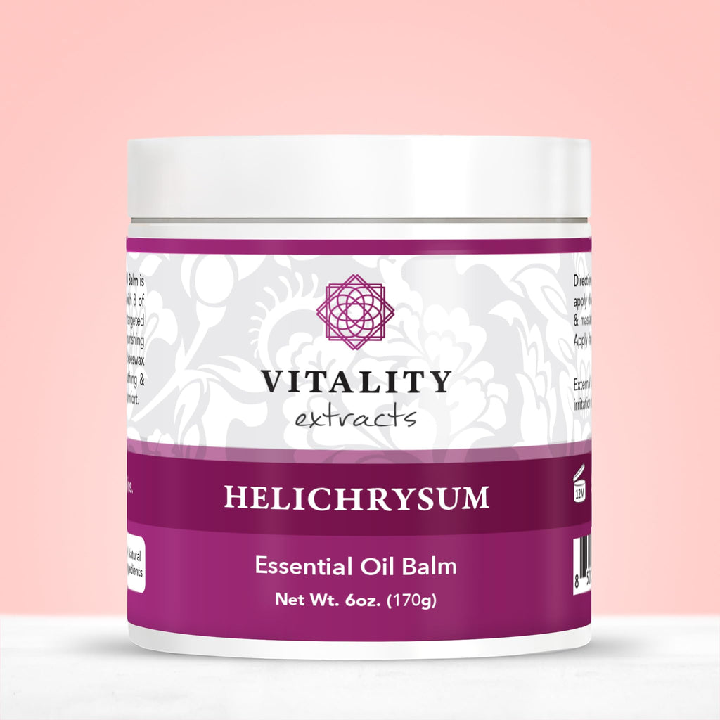 Vitality Helichrysum Balm 6oz – Ultra-Moisturizing Skin Hydration