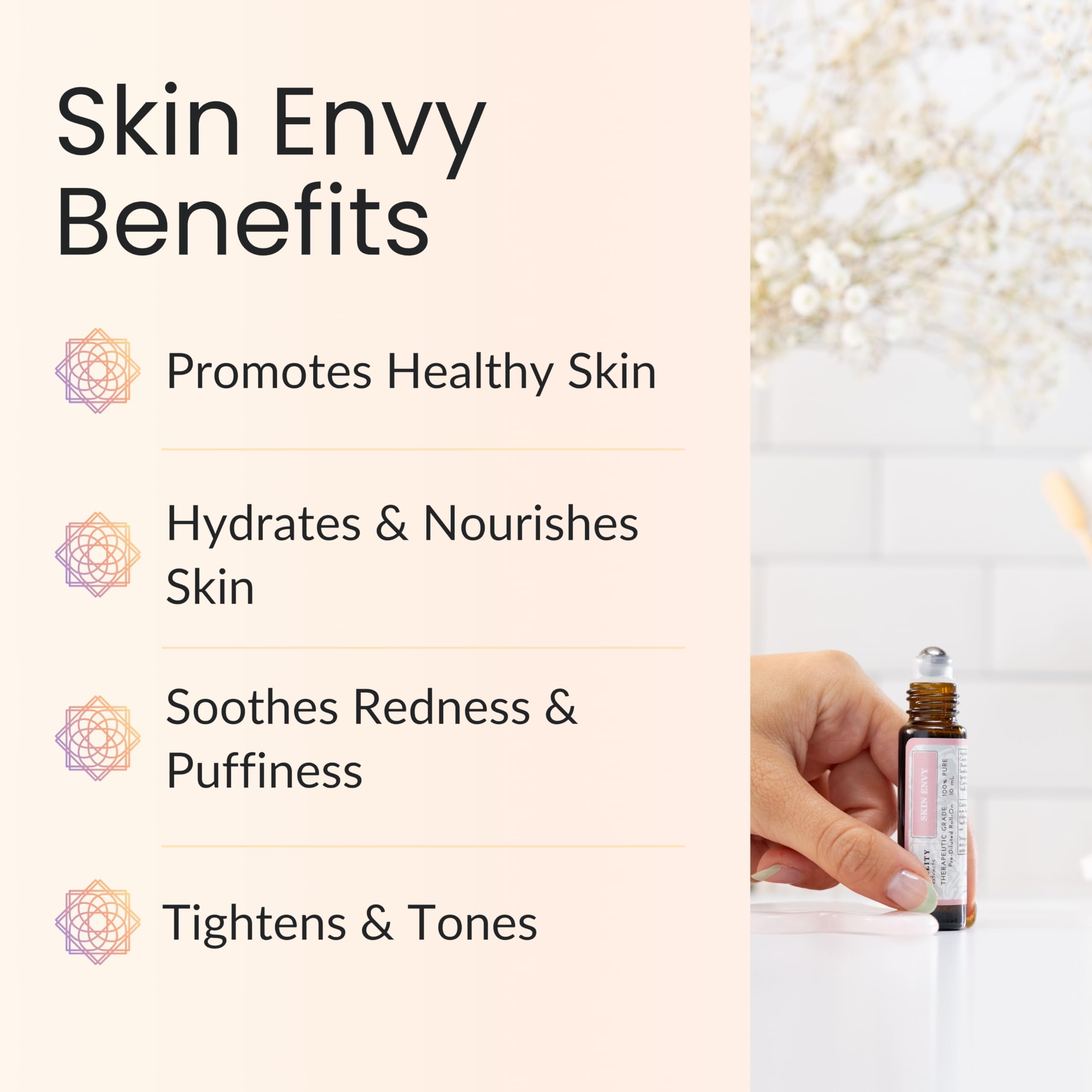Vitality Skin Envy Face Moisturizer Serum | Coconut Oil, Collagen, Vitamin E, Vegan