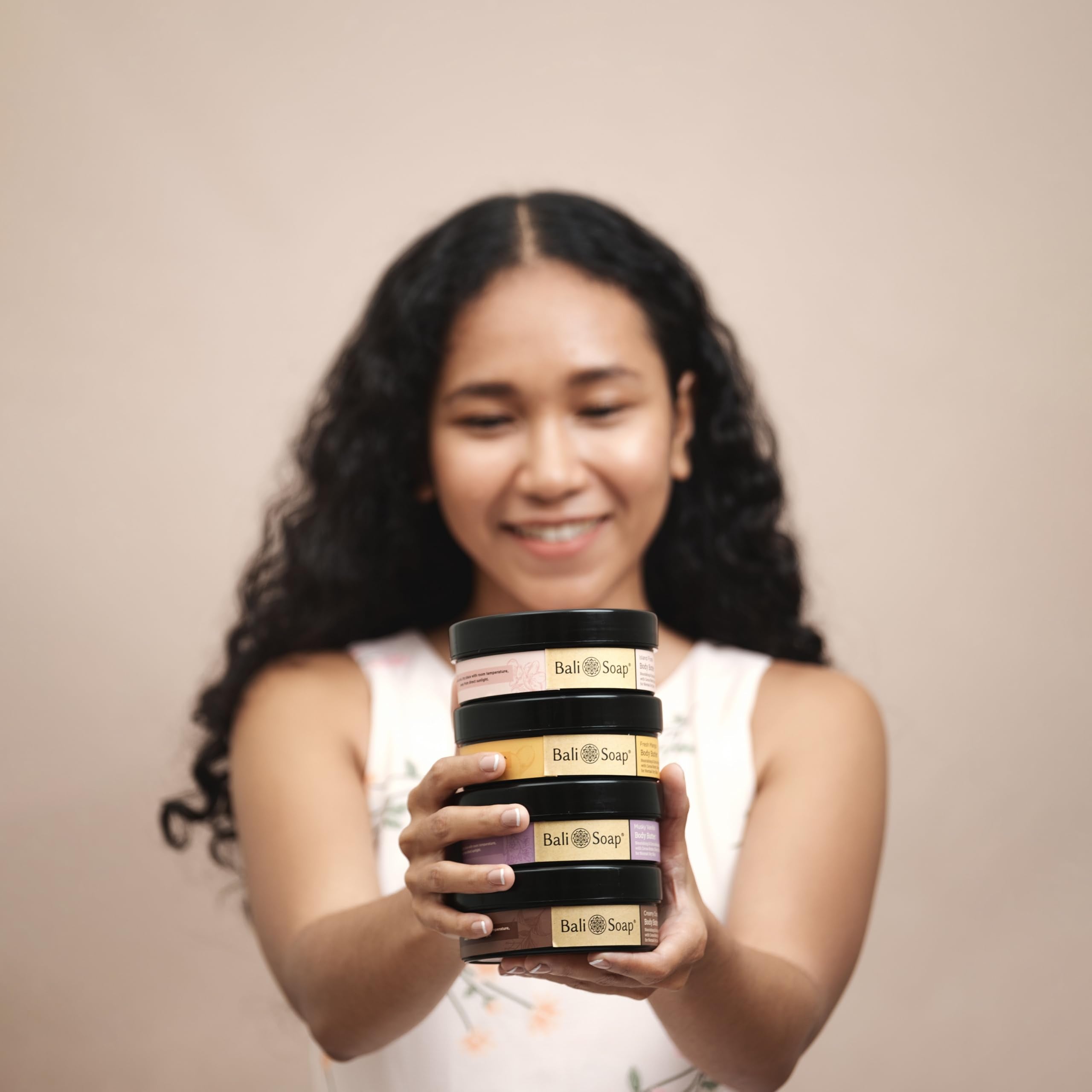 Bali Soap Musky Vanilla & Creamy Chocolate Body Butter – Set of 2 (7 oz each)