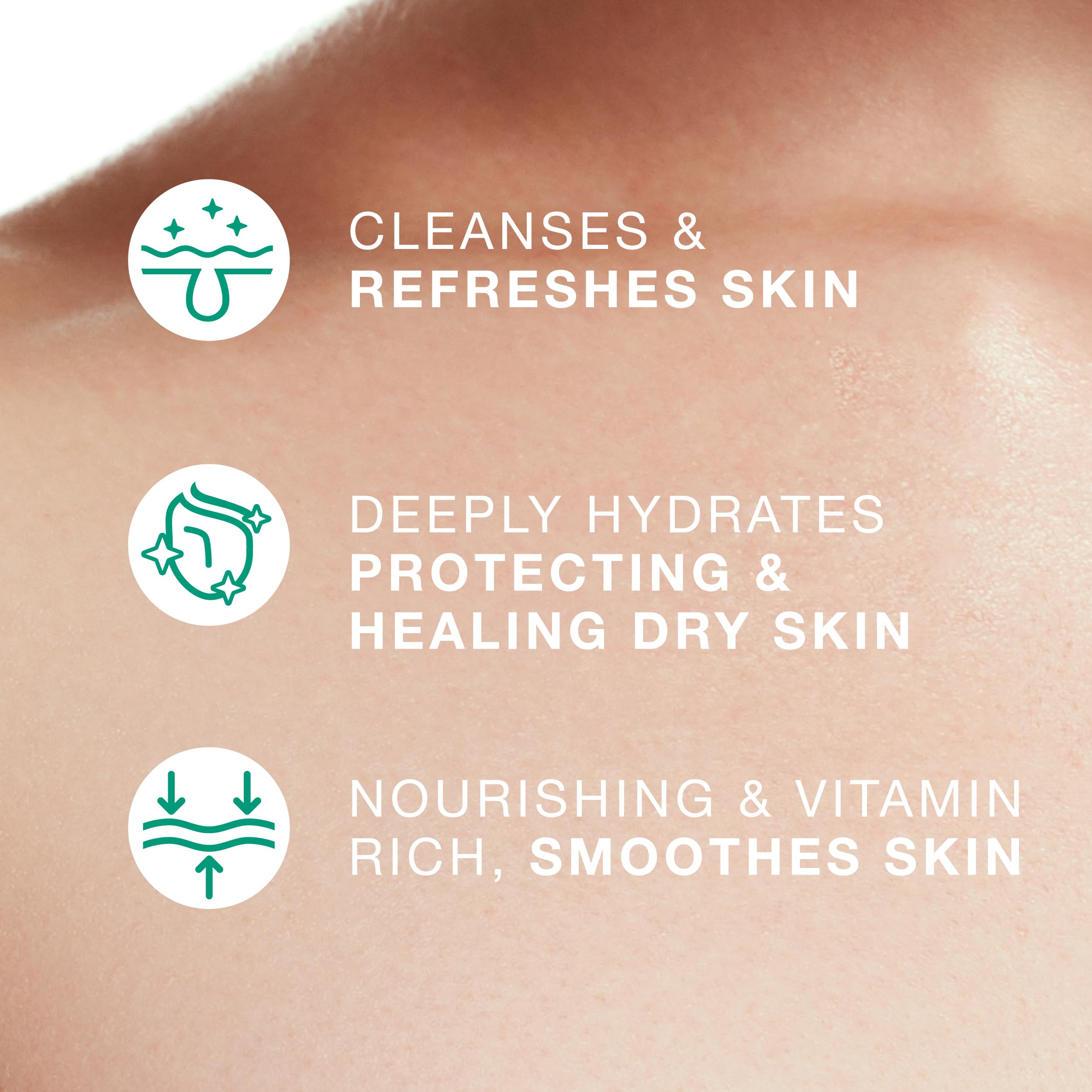 VITAMINS AND SEA BEAUTY Moisturizing Body Wash with Sea Kelp & Aloe Vera – Hydrating Shower Gel (33.8 fl oz)