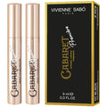 Vivienne Sabó Cabaret Premiere Black Mascara – Defined, Voluminous Lashes, Smudge-Proof, Cruelty-Free, Made in Europe (2x0.6oz, 01 Black)