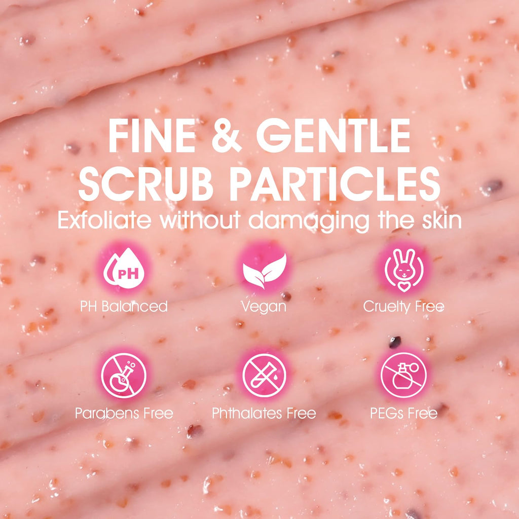 VOERUY Bikini Area Exfoliator – 10% AHA+BHA with Turmeric for Smoother Skin and Fewer Ingrown Hairs