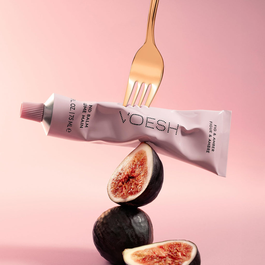 VOESH Vegan Hand Balm Gift Set – 4 Mini Balms for Deep Hydration 24+ Hours | K-Beauty