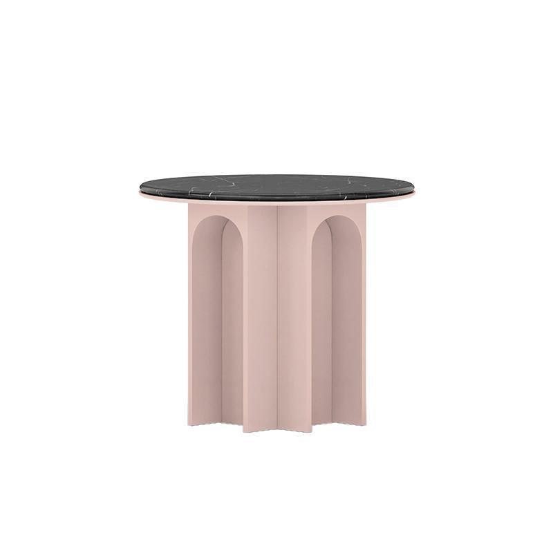 Vogue Roung Side Table, Pink