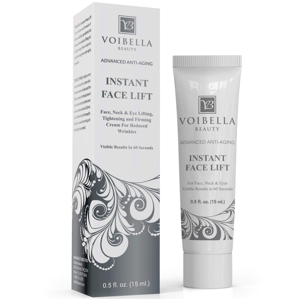 Voibella Instant Face Lift Cream | Eye, Neck & Face Tightening, Lifting & Firming Serum