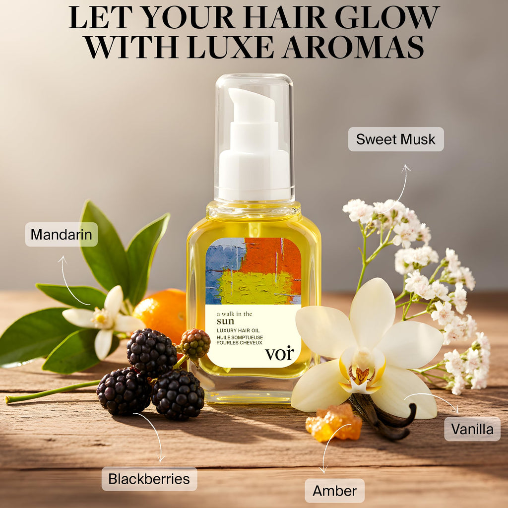 Voir Haircare Luxury Hair Oil – Deep Hydration, Frizz Control & Shine