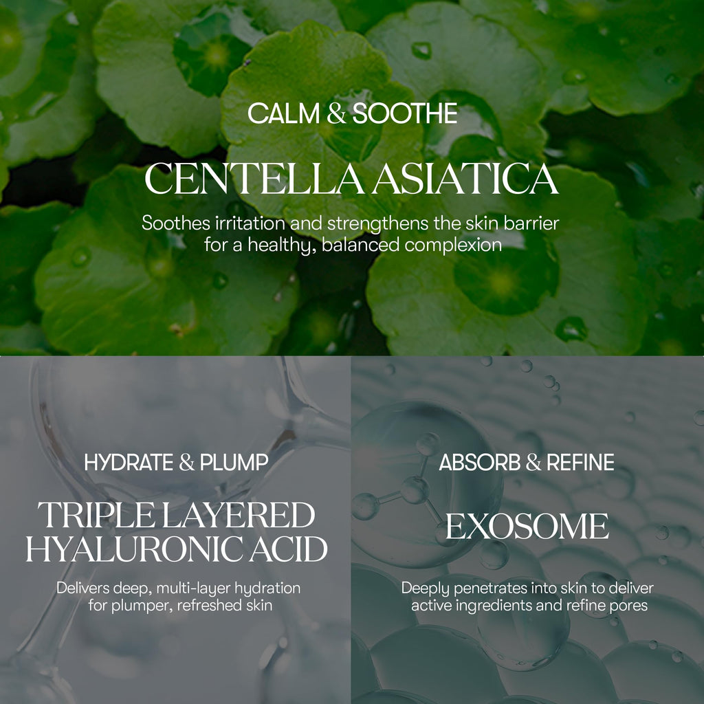 VT COSMETICS Cica-Exosome Moisture Mask – Deep Hydration & Calming (20 Sheets)