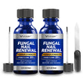 VTROUY Toenail Fungus Treatment Extra Strength – 2-Bottle Set with 25% Undecylenic Acid & Tea Tree Oil