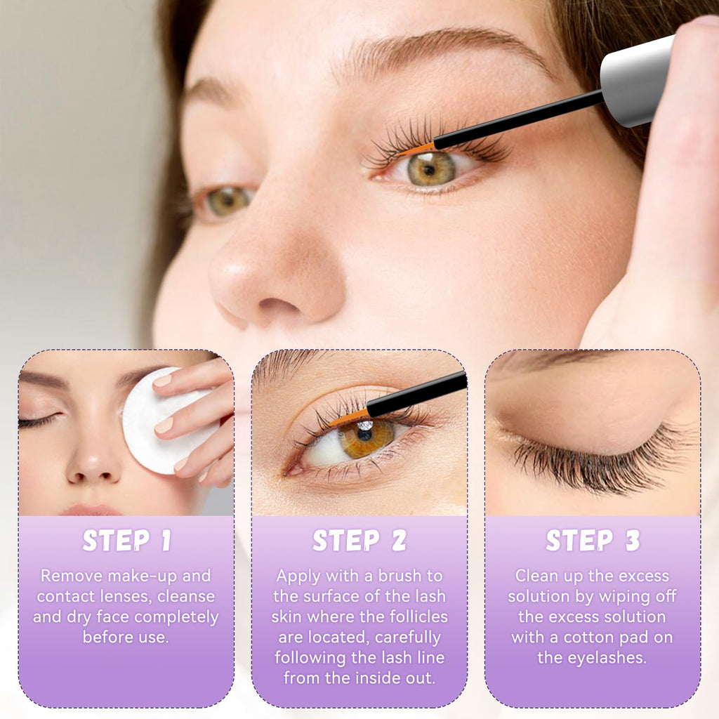 Vxzit Lash Serum | Gentle Natural Vegan Eyelash Growth & Nourishing Treatment 5ml