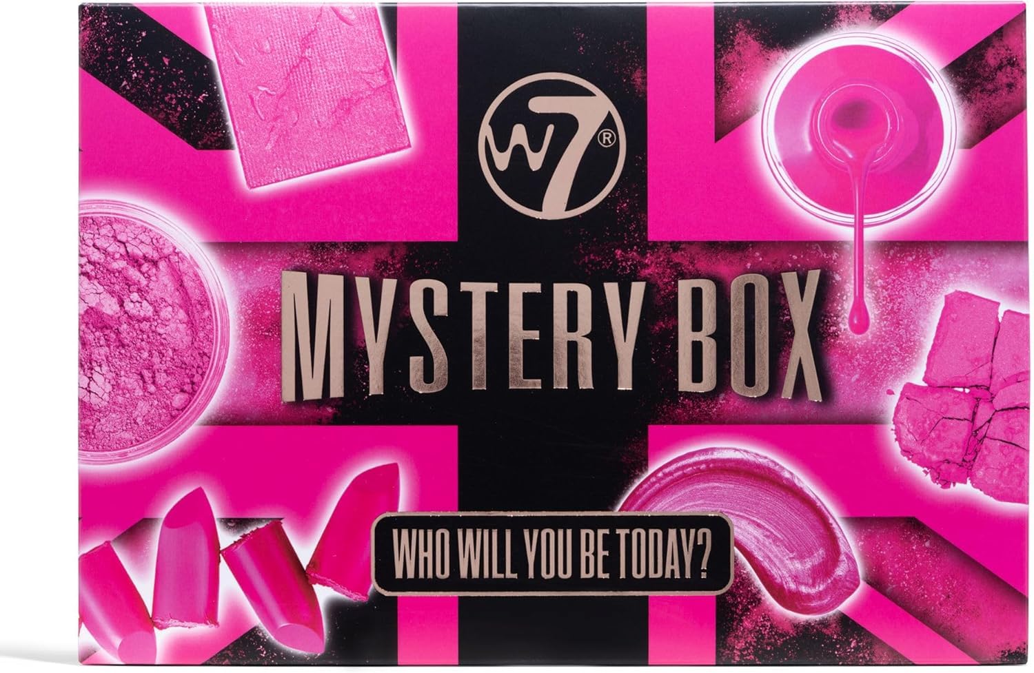 W7 Makeup Set Box – Assorted Gift Box of W7 Cosmetics Value Up to $50