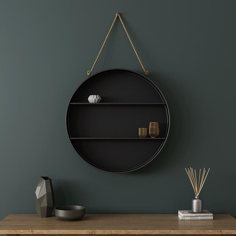 W92 Wall Storage, Black