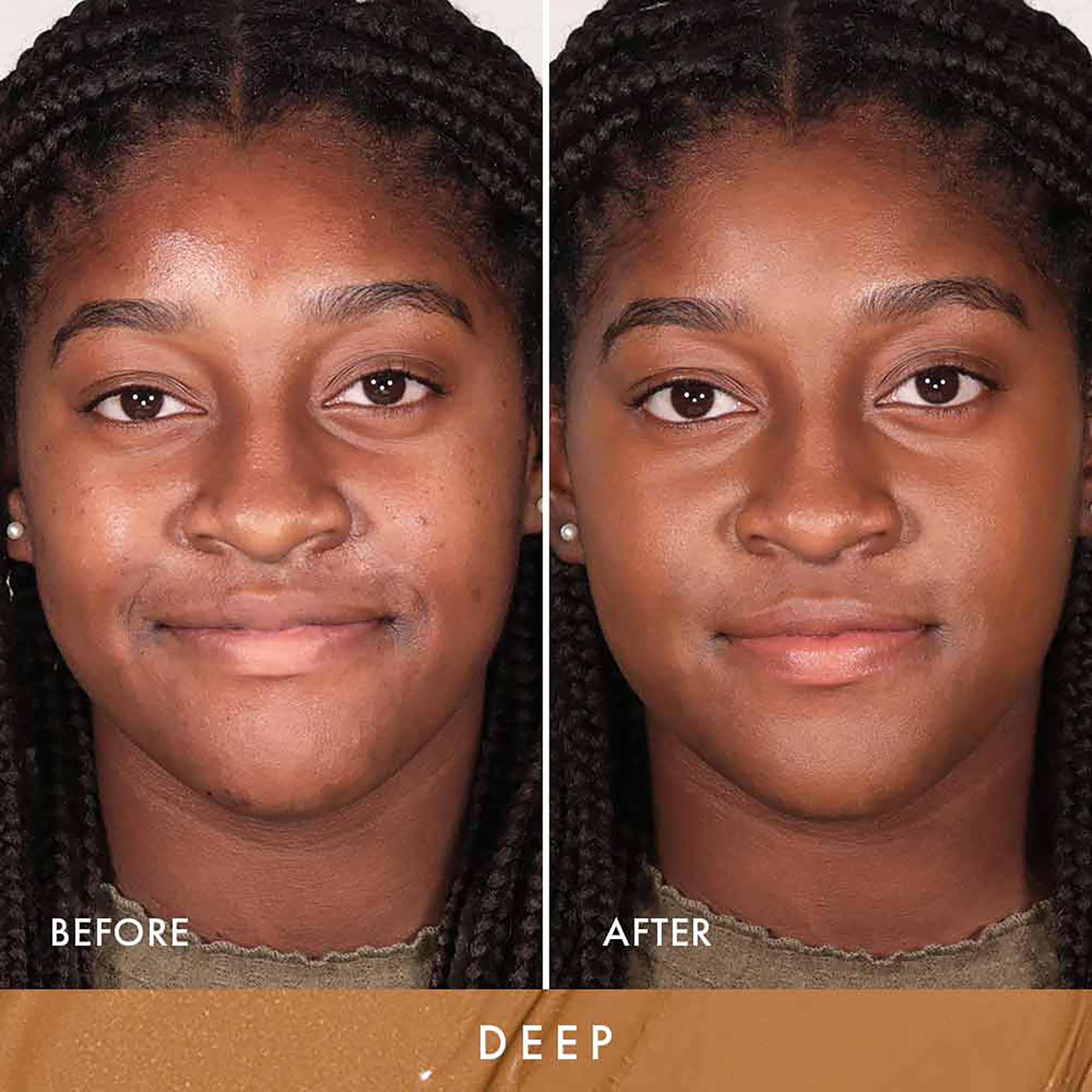 Wander Beauty Dualist Matte & Illuminating Concealer Deep – Dual-Ended Full Coverage Concealer Stick