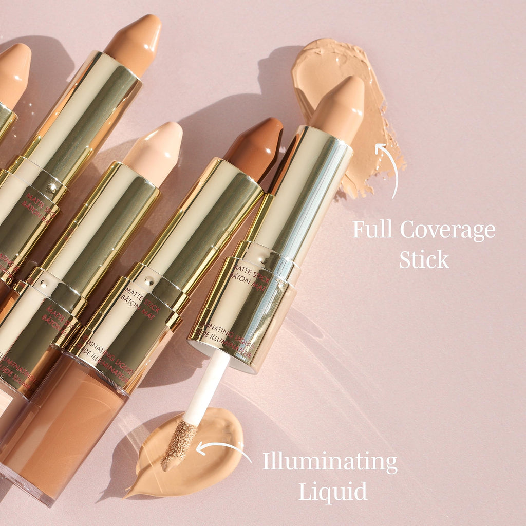 Wander Beauty Dualist Concealer – Matte + Illuminating, Fair & Tan, 0.28 oz (Pack of 1)